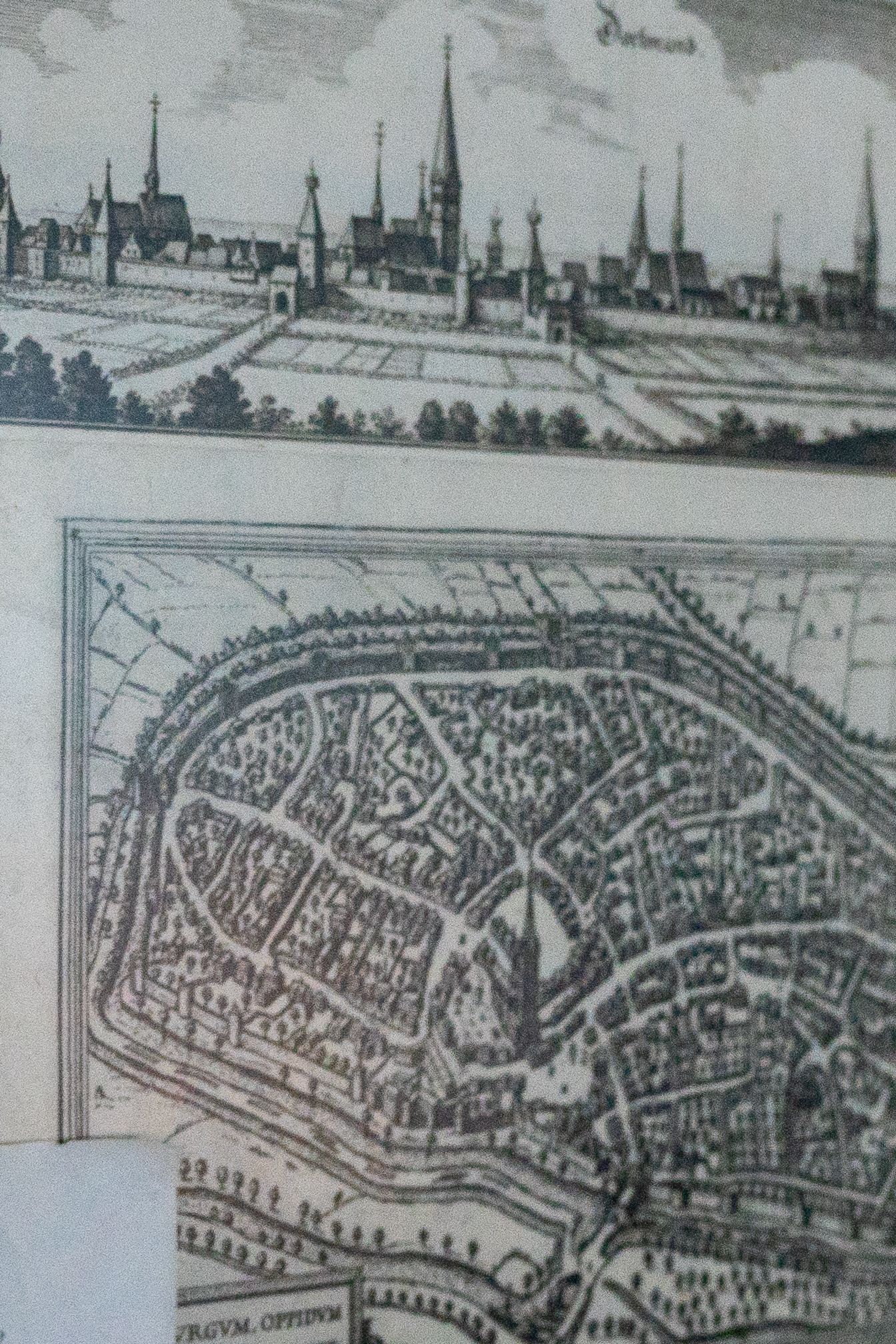 Konvolut originaler Kupferstich-Stadtansichten (Matthäus Merian d. Ä.)