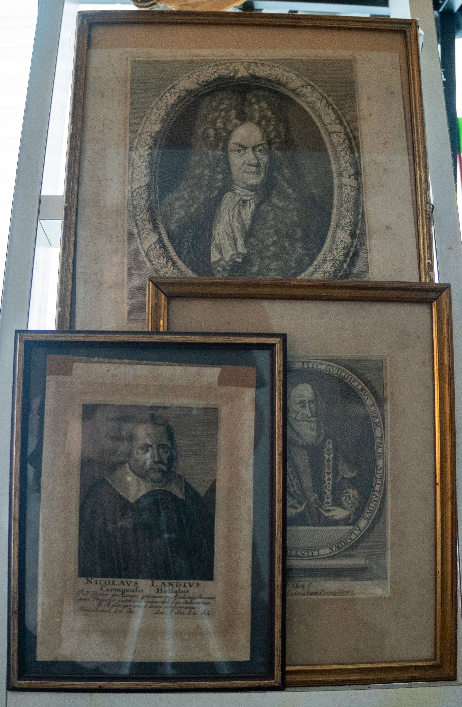 Konvolut historischer Porträtstiche: Gelehrte und Würdenträger (17./18. Jahrhundert)
